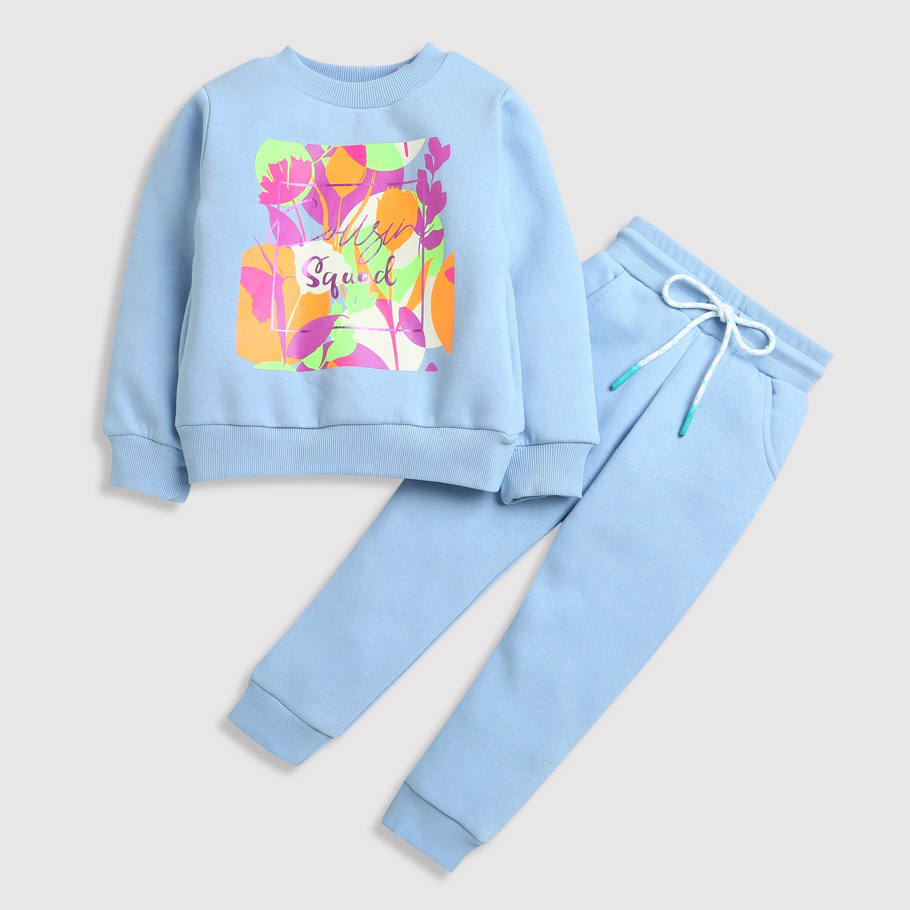 Colorful jogger set sale