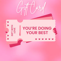 Tiny Girl Gift Card