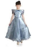 Printed Polyester Square Neck Girls Party Wear Dress