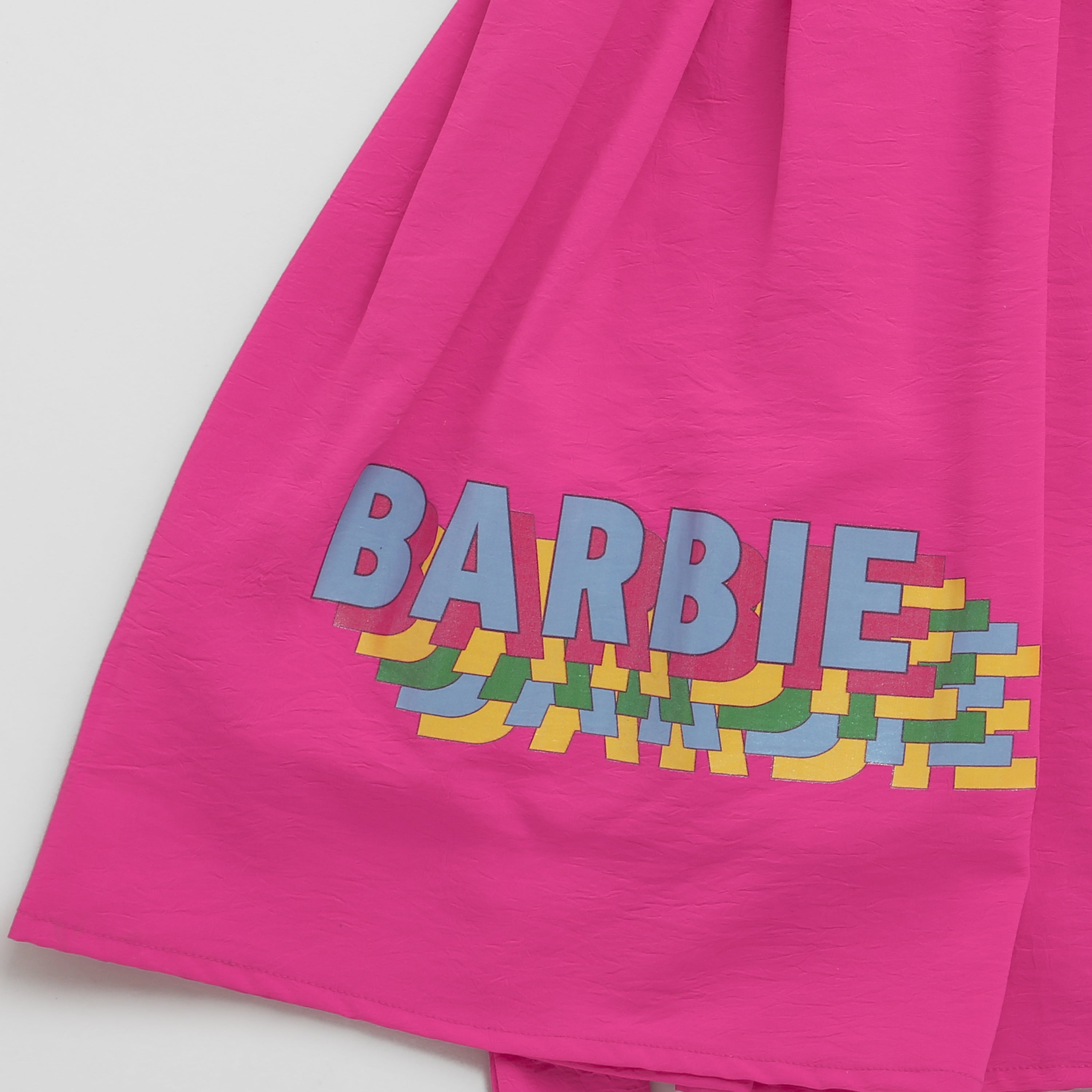 Barbie Frock with Contrast Bow Style