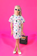 Barbie Printed Midi Dress