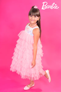 Barbie 3/4 Length Midi Party Dress