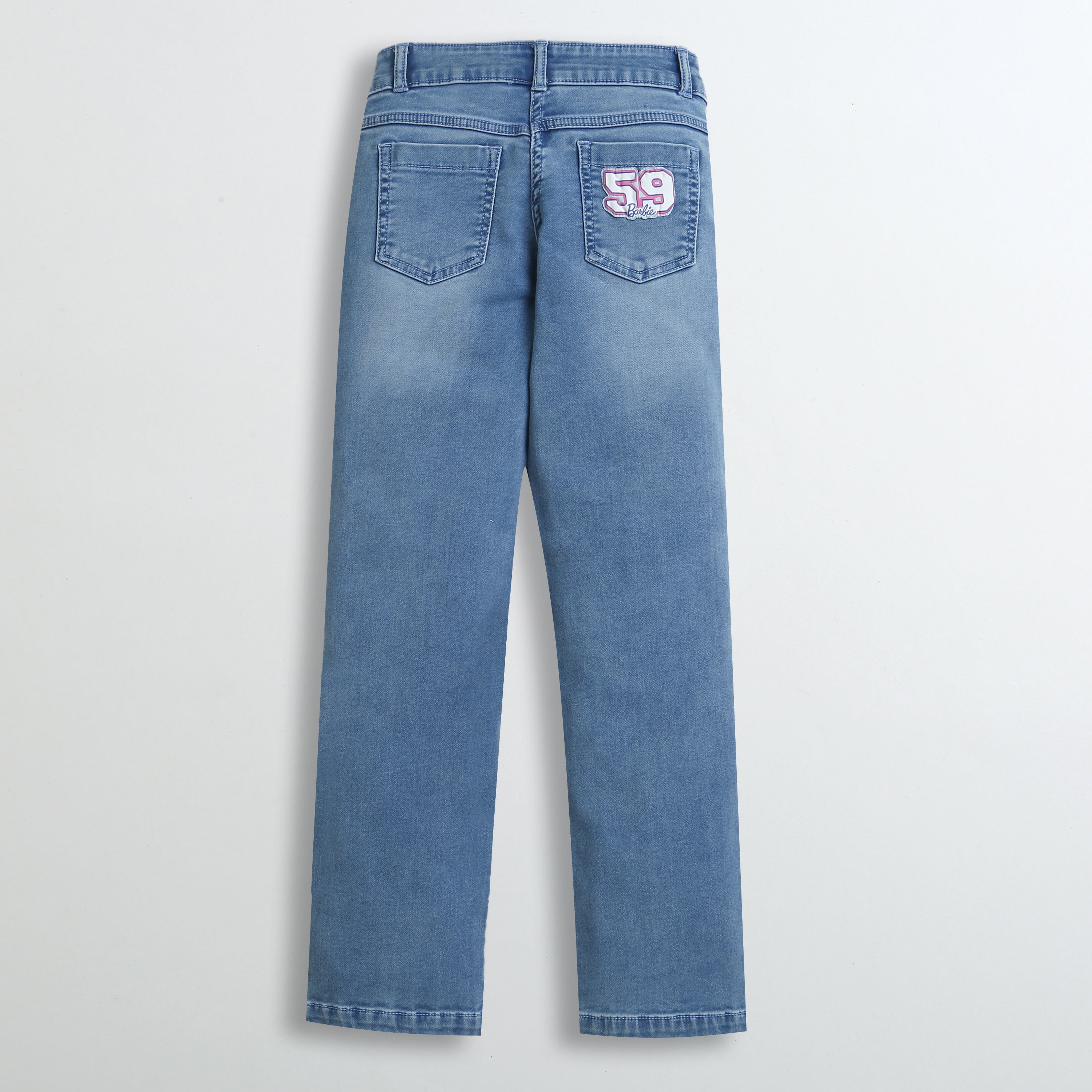 Barbie Light Blue Pant With One Patch