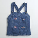 Barbie Denim Corset with Spaghetti Sleeveless