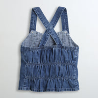 Barbie Denim Corset with Spaghetti Sleeveless