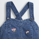 Barbie Denim Corset with Spaghetti Sleeveless