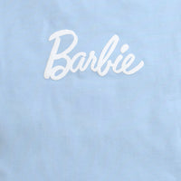 Barbie Top with Contrast White Piping at Sleeves & Neckline