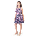 Rani Printed Woven Fit And Flare Dress With A Matching Belt