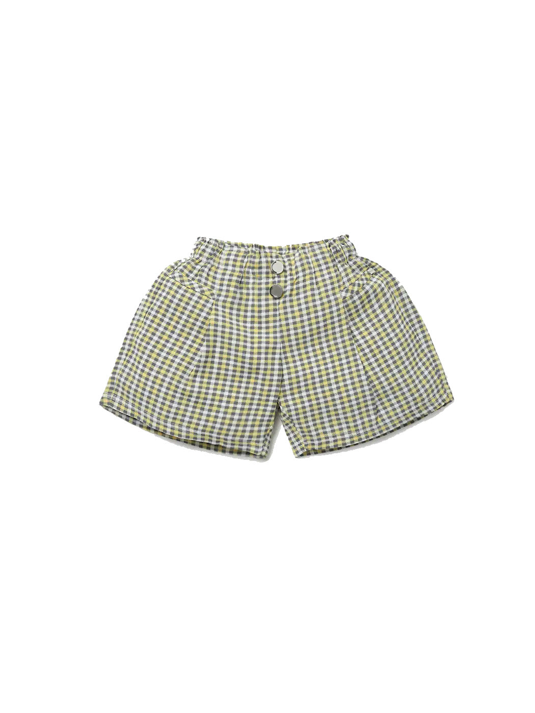 Tiny Girl Lemon Printed High Rise Regular Shorts With 2 Pocket