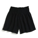 Elastic Waist Skirt With Flared Bottom