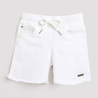 Tiny Girl Cotton Off White Shorts