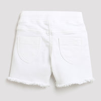 Tiny Girl Cotton Off White Shorts