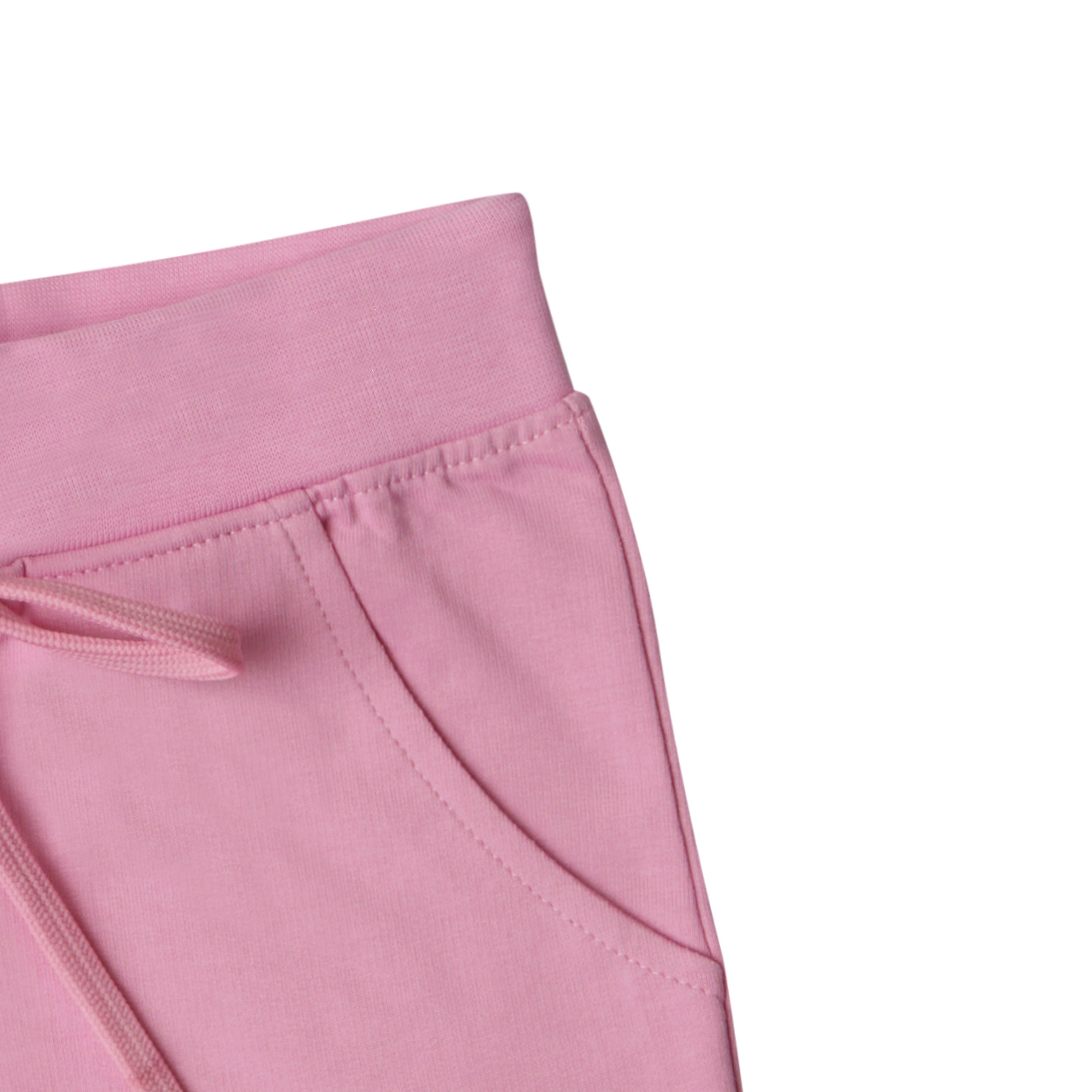 Pink Shorts Plain Regular Fit