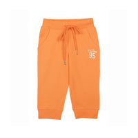 Peach Plain Classic Joggers In Regular Fit