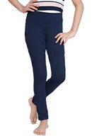 Tiny Girl Navy Colour Full Leggings