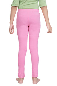 Tiny Girl Pink Colour Full Leggings