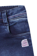 Tiny Girl High Quality Dark Blue Ankle Length Denim Pant