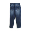 Md Blue Colour Anckle Length Denim Pant