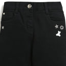 Tiny Girl Black Colour Ankle Length Denim Pant