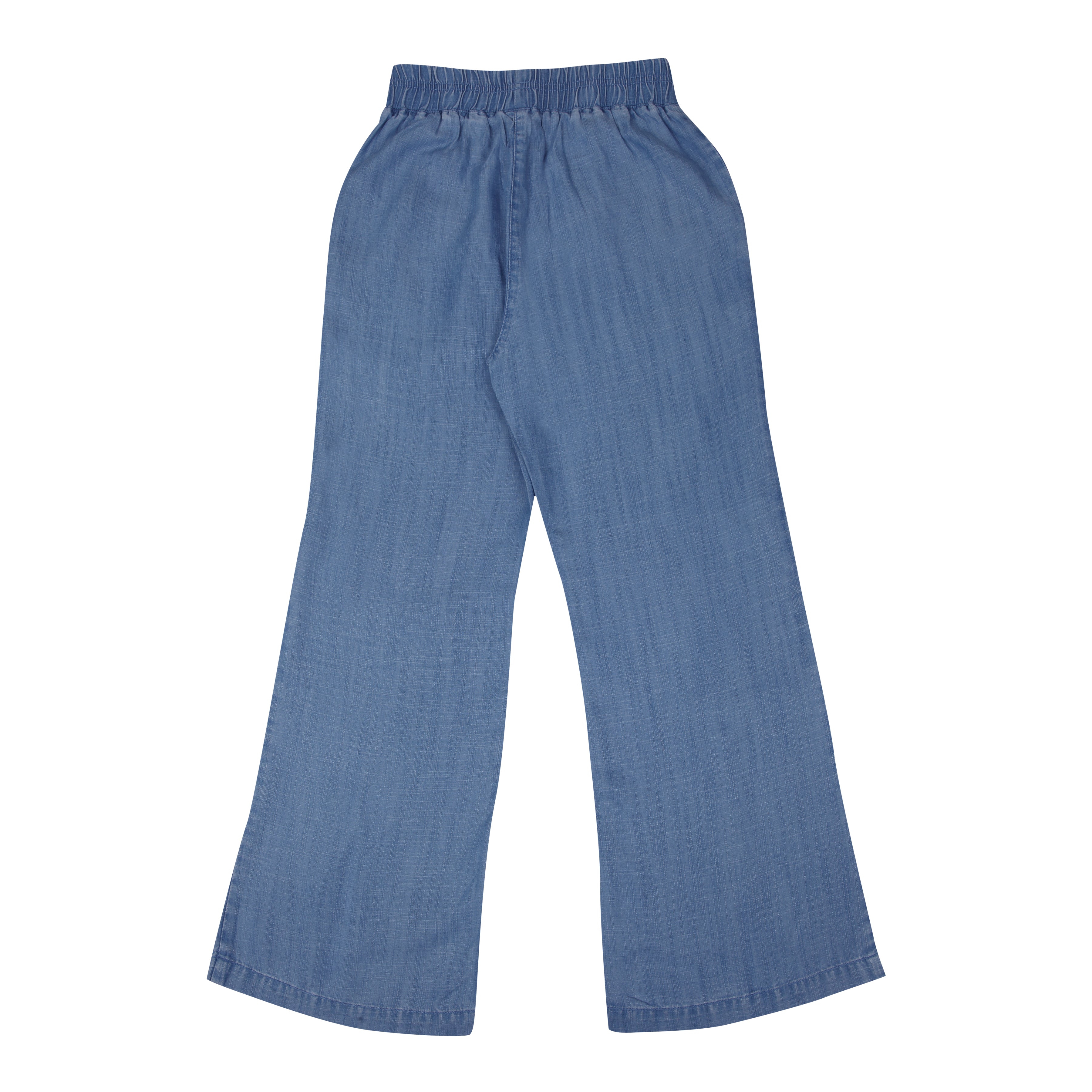 Tiny Girl Light Blue Wide Leg Denim Crop Pant