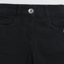 Tiny Girl Denim 3/4th Black Paddle Pant