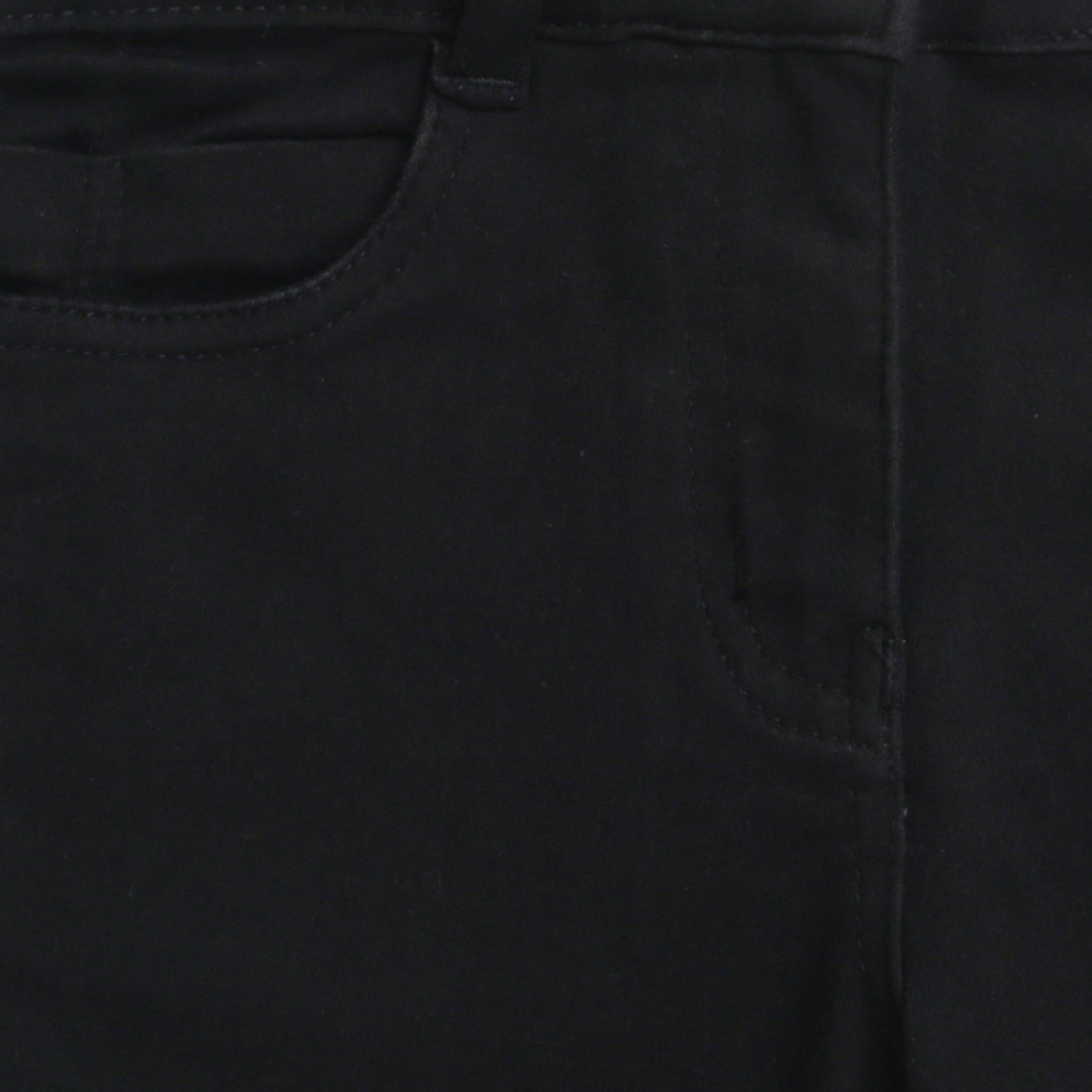 Tiny Girl Denim 3/4th Black Paddle Pant