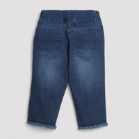 Tiny Girl Knee Length Denim Paddle Pant