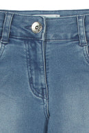 Tiny Girl Denim 3/4th Light Blue Paddle Pant