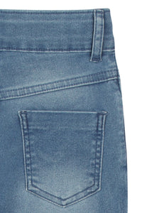 Tiny Girl Denim 3/4th Light Blue Paddle Pant