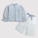 Tiny Girl Round Neck Full Sleeves Plazzo Set