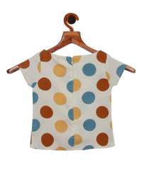 Polka Dot Regular Fit Top