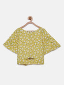 Lemon Print Regular Fit Top