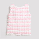 Tiny Girl Pink Sleeveless Sando Top