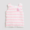 Tiny Girl Pink Sleeveless Sando Top