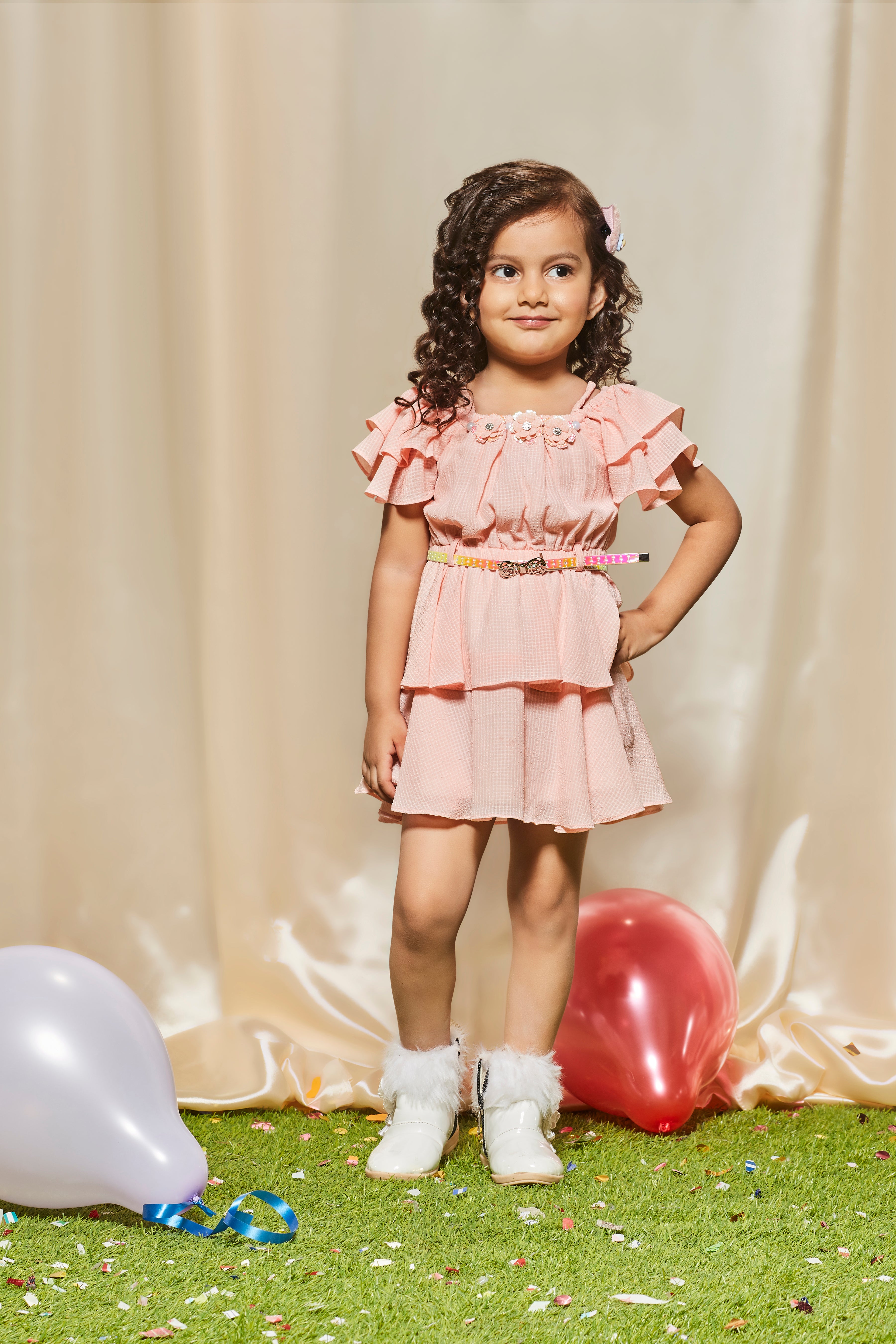 Tressel Kids Occasion Wear Midi Dress