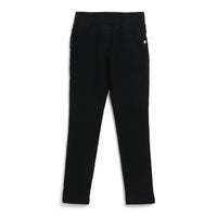 Mid Raise Basic Skinny Fit Black Jeggings