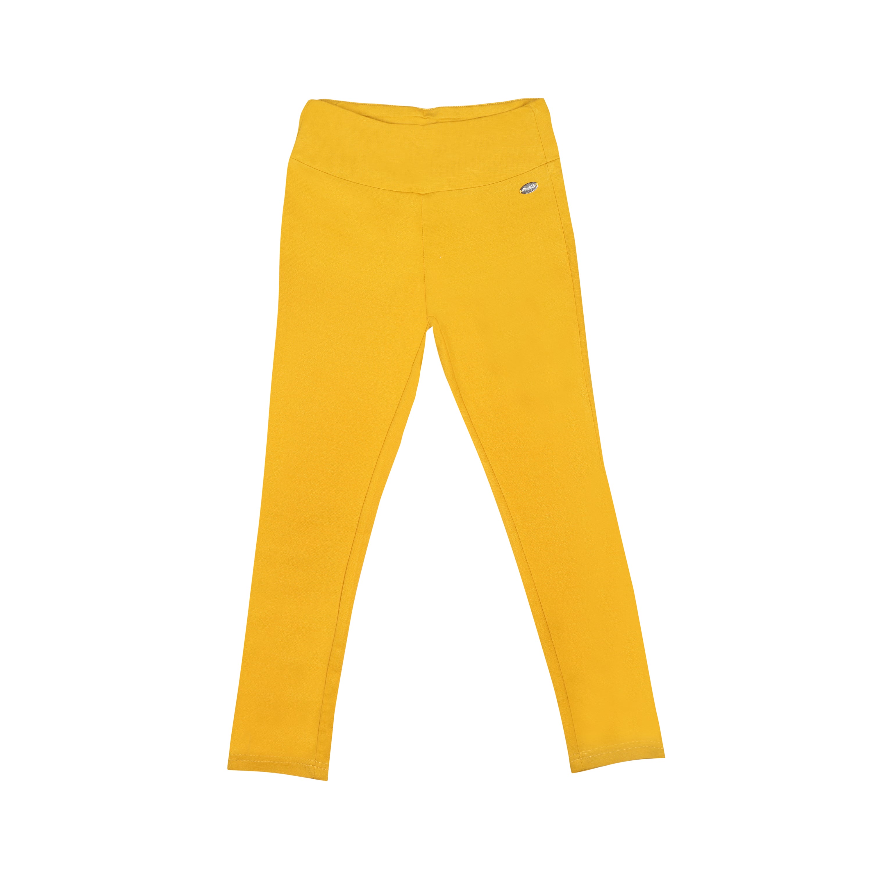Kids Cave - Yellow Cotton Blend Girls Leggings ( Pack of 1 ) - Buy Kids  Cave - Yellow Cotton Blend Girls Leggings ( Pack of 1 ) Online at Low Price  - Snapdeal