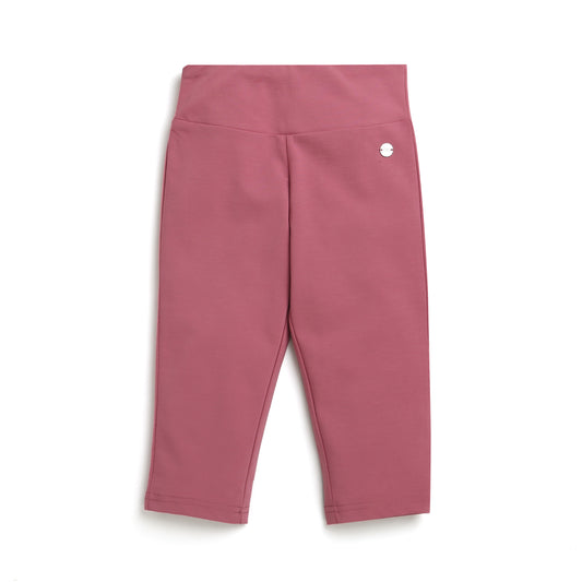 Basic Comfort Fit Jeggings In Onion Pink