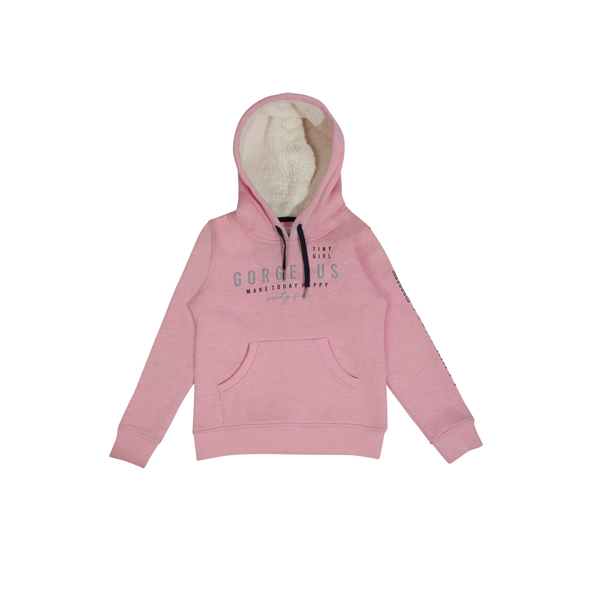 Gorgeous Hoodie With Front Pockets In Pink