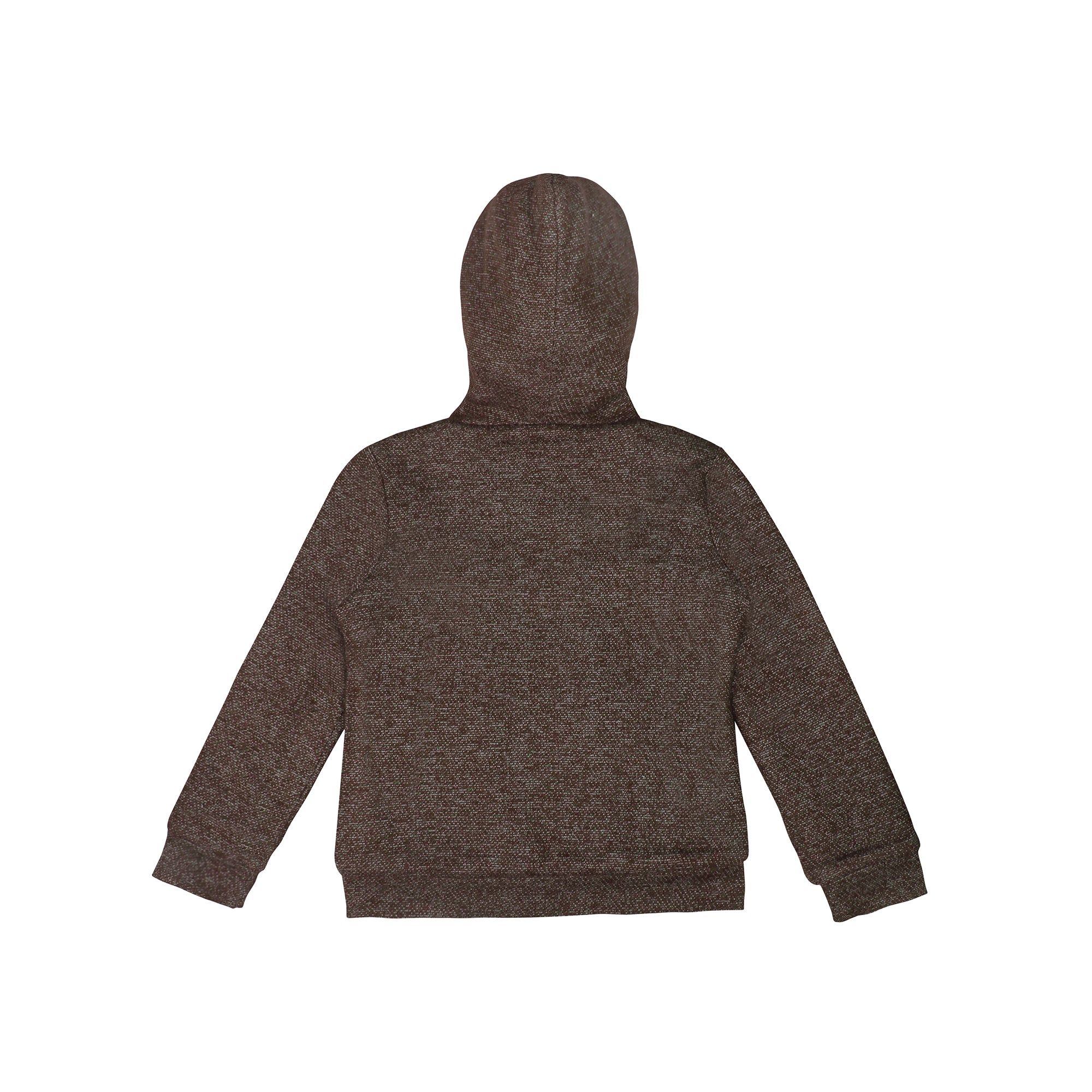 Basic Brown Zipper Hoodie