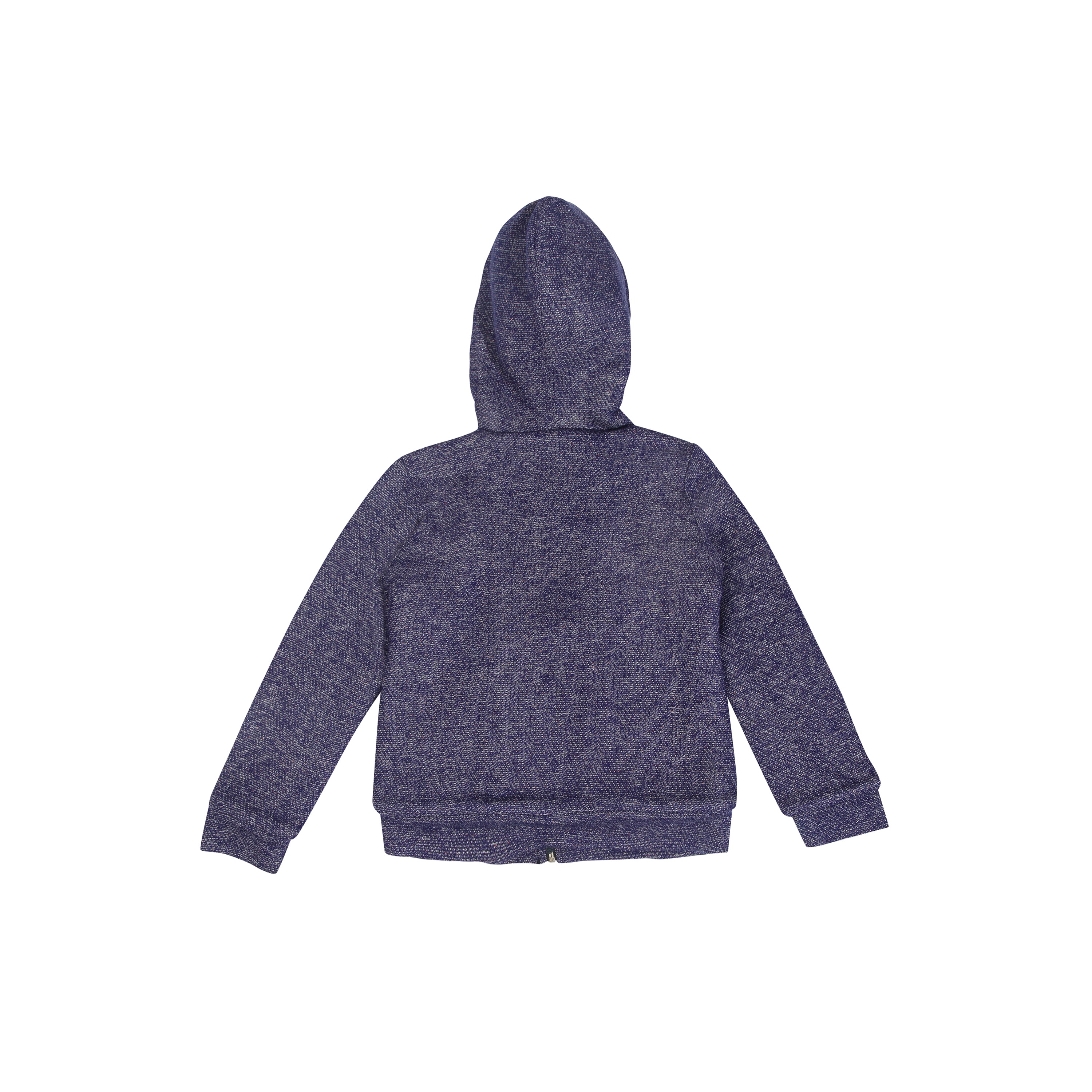 Basic Royal Blue Zipper Hoodie