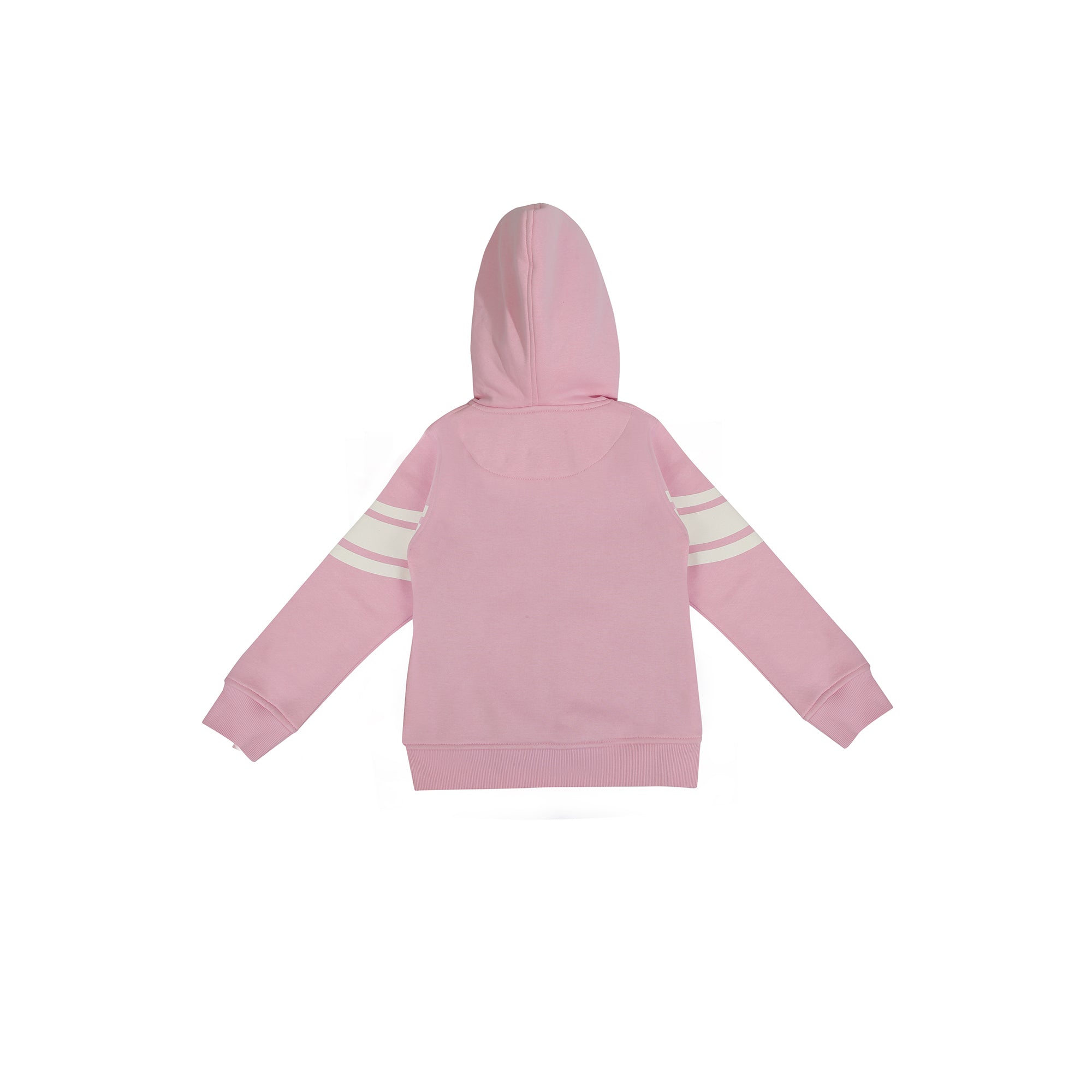 Girl Hero Zipper Hoodie In Pink