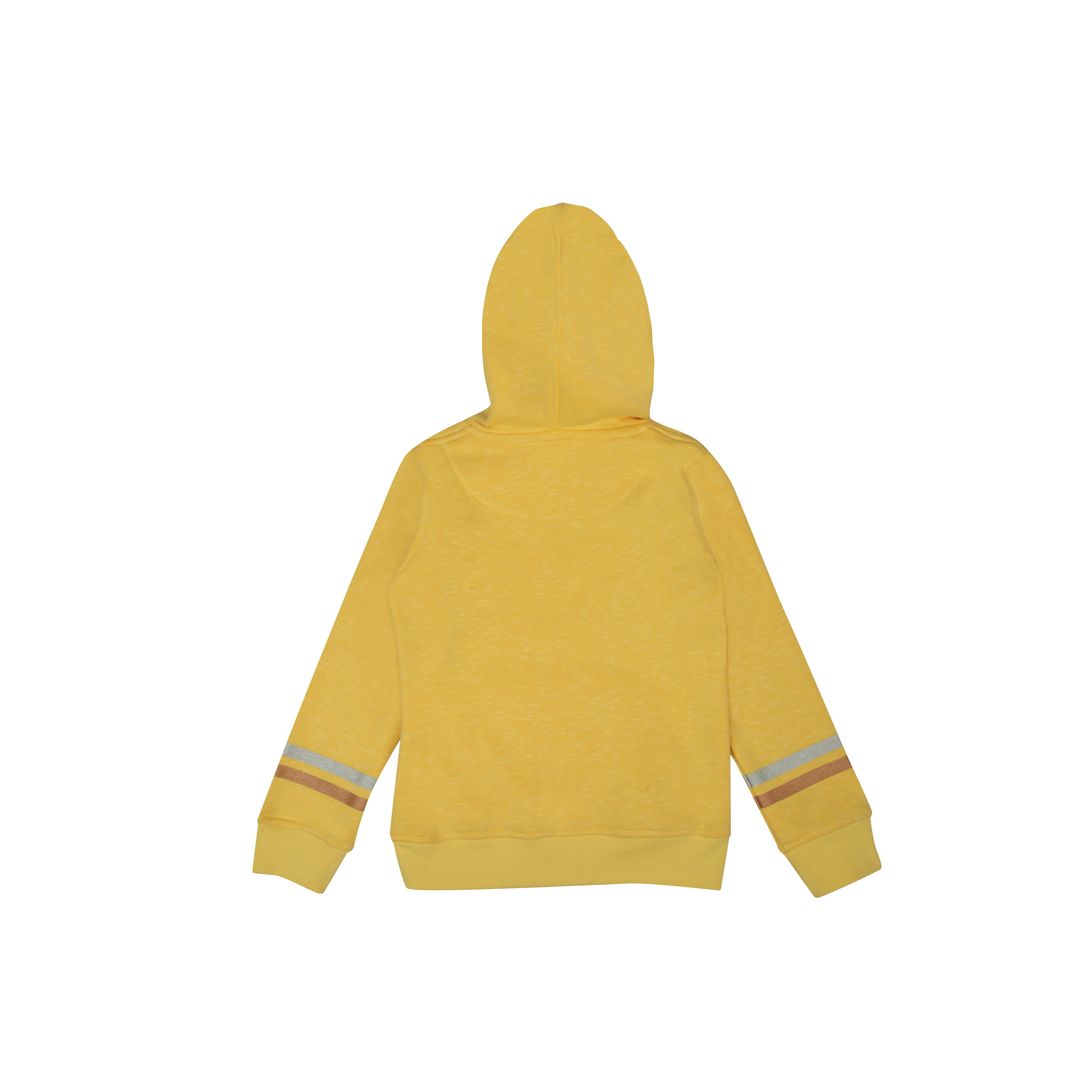 Paris Hoodie In Mustard With Front Pockets